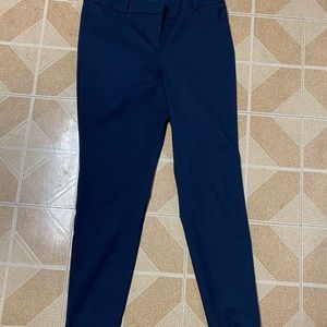 The Limited Navy blue skinny dress pants